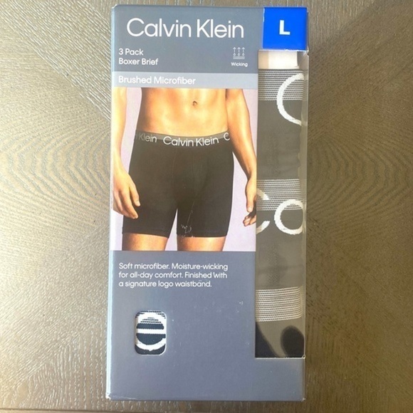 Calvin Klein Underwear Other - Box of 3 black Calvin Klein men’s boxer briefs